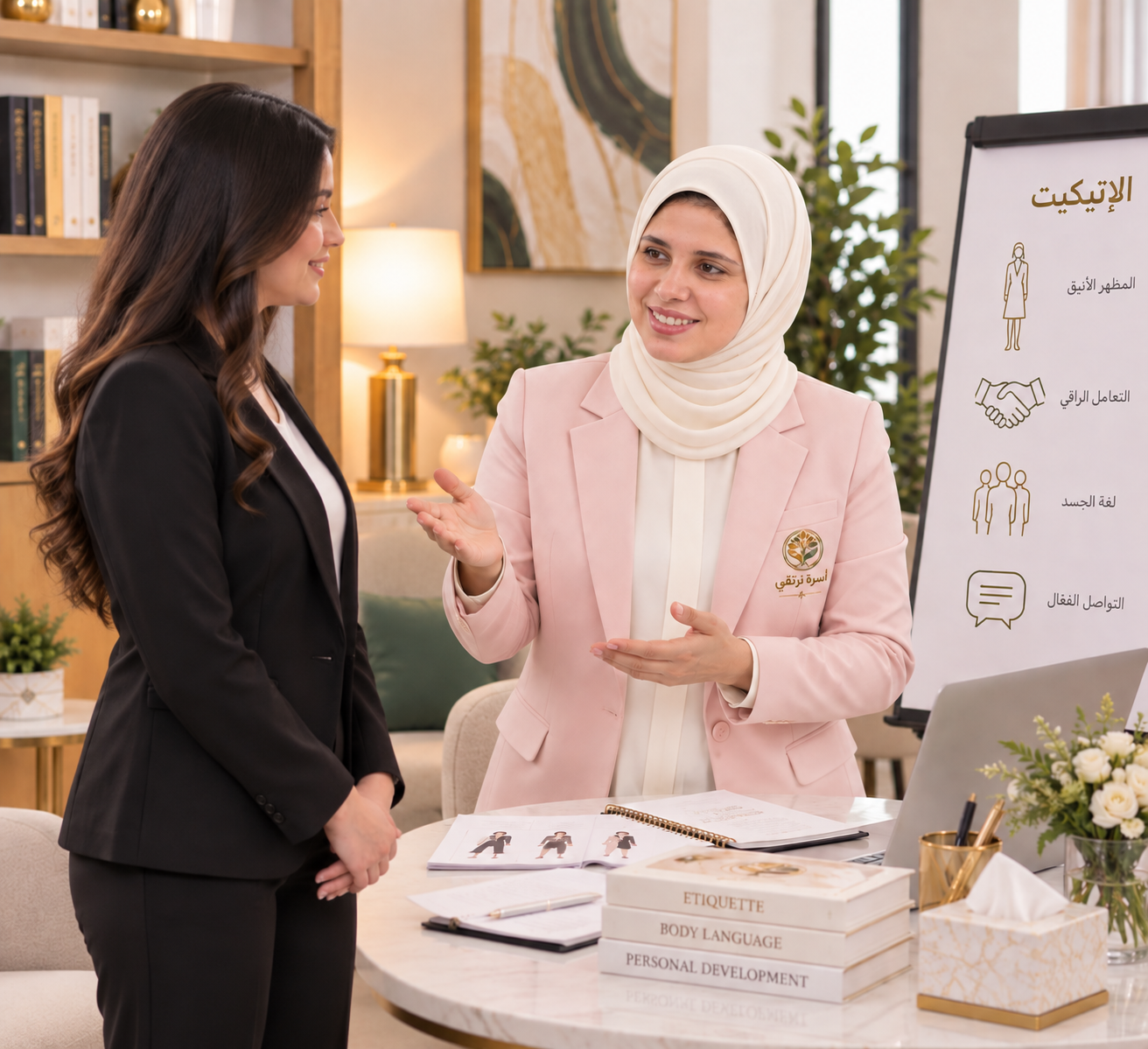 الإتيكيت وفن التعامل الراقي ولغة الجسد